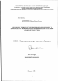 Долинина, Ирина Геннадьевна. Методология конструирования образовательного пространства политической культуры гражданского типа: дис. доктор педагогических наук: 13.00.01 - Общая педагогика, история педагогики и образования. Ижевск. 2011. 528 с.