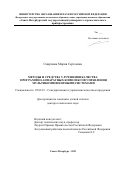 Смирнова Мария Сергеевна. Методы и средства улучшения качества программно-аппаратных комплексов управления мультикомпонентными системами: дис. доктор наук: 05.02.23 - Стандартизация и управление качеством продукции. ФГАОУ ВО «Санкт-Петербургский государственный университет аэрокосмического приборостроения». 2021. 402 с.