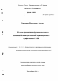 Малюх, Владимир Николаевич. Методы организации функционального взаимодействия приложений в расширяемых графических САПР: дис. кандидат физико-математических наук: 05.13.11 - Математическое и программное обеспечение вычислительных машин, комплексов и компьютерных сетей. Новосибирск. 2006. 93 с.