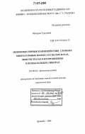 Шукуров Турсунбой. Межмолекулярные взаимодействия сложных многоатомных молекул в сжатых парах, биосубстратах и их проявления в колебательных спектрах: дис. доктор химических наук: 02.00.04 - Физическая химия. Душанбе. 2006. 269 с.