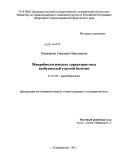 Рахманова, Светлана Николаевна. Микробиологическая характеристика возбудителей угревой болезни: дис. кандидат медицинских наук: 03.02.03 - Микробиология. Владивосток. 2011. 228 с.