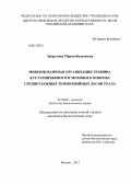 Запрудина, Мария Вадимовна. Микромозаичная организация травяно-кустарничкого и мохового покрова среднетаежных темнохвойных лесов Урала: дис. кандидат биологических наук: 03.02.08 - Экология (по отраслям). Москва. 2012. 203 с.