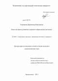 Терешкина, Валентина Николаевна. Мода как фактор развития здорового образа жизни молодежи: дис. кандидат социологических наук: 22.00.04 - Социальная структура, социальные институты и процессы. Архангельск. 2013. 194 с.