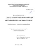Шеломенцева Инга Георгиевна. Модели и алгоритмы сегментации и распознавания объектов на медицинских изображениях световой микроскопии низкого пространственного разрешения: дис. кандидат наук: 05.13.17 - Теоретические основы информатики. ФГАОУ ВО «Сибирский федеральный университет». 2022. 173 с.