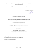 Ляхов, Анатолий Александрович. Моделирование кинетических процессов в аргон-силановой высокочастотной плазме пониженного давления: дис. кандидат наук: 01.02.05 - Механика жидкости, газа и плазмы. Омск. 2018. 0 с.