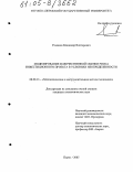 Романов, Владимир Викторович. Моделирование количественной оценки риска инвестиционного проекта в условиях неопределенности: дис. кандидат экономических наук: 08.00.13 - Математические и инструментальные методы экономики. Пермь. 2005. 132 с.
