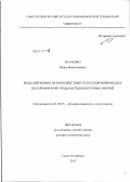 Ткаченко, Игорь Вячеславович. Моделирование взаимодействия тел и гидрофизических полей морской среды методом крупных вихрей.: дис. доктор технических наук: 01.02.05 - Механика жидкости, газа и плазмы. Санкт-Петербург. 2012. 316 с.