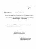 Идилова, Роза Хамзатовна. Модернизация объектов коммунальной инфраструктуры как фактор социально-экономического развития локальных территорий: на материалах Ярославской области: дис. кандидат экономических наук: 08.00.05 - Экономика и управление народным хозяйством: теория управления экономическими системами; макроэкономика; экономика, организация и управление предприятиями, отраслями, комплексами; управление инновациями; региональная экономика; логистика; экономика труда. Б.м.. 0. 194 с.