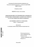 Федорук, Наталья Анатольевна. Морфологические и гистохимические особенности воздействия субпорогового лазерного излучения на структуры хориоретинального комплекса (экспериментальное исследование): дис. кандидат медицинских наук: 14.01.07 - Глазные болезни. Москва. 2011. 130 с.