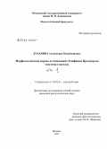 Духанина, Александра Владимировна. Морфологические нормы в сочинениях Епифания Премудрого: система глагола: дис. кандидат филологических наук: 10.02.01 - Русский язык. Москва. 2008. 663 с.