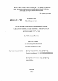 Зольникова, Инна Владимировна. Мультифокальная электроретинография в диагностике наследственных и возрастных дегенераций сетчатки: дис. доктор медицинских наук: 14.01.07 - Глазные болезни. Москва. 2012. 329 с.