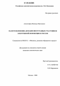 Александров, Виктор Абдуллаевич. Налогообложение доходов иностранных участников электронной коммерции в России: дис. кандидат экономических наук: 08.00.10 - Финансы, денежное обращение и кредит. Москва. 2006. 146 с.