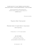 Баранов Денис Григорьевич. Нанофотоника поляритонных и хиральных наноструктур: дис. доктор наук: 00.00.00 - Другие cпециальности. «Московский физико-технический институт (национальный исследовательский университет)». 2025. 71 с.