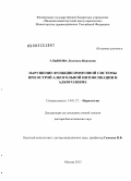 Ульянова, Людмила Ивановна. Нарушение функции иммунной системы при острой алкогольной интоксикации и алкоголизме: дис. доктор биологических наук: 14.01.27 - Наркология. Москва. 2013. 249 с.