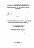 Лобова, Марина Владимировна. Нарушения функции эндотелия сосудов в патогенезе поражения сонных артерий у больных эссенциальной артериальной гипертензией и их коррекции: дис. кандидат медицинских наук: 14.00.16 - Патологическая физиология. . 0. 116 с.