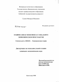 Садоян, Меджрум Мишаевич. Национальная экономика в глобальном экономическом пространстве: дис. кандидат экономических наук: 08.00.01 - Экономическая теория. Краснодар. 2008. 208 с.