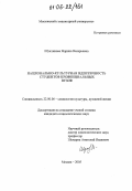 Шуклинова, Марина Валерьевна. Национально-культурная идентичность студентов провинциальных вузов: дис. кандидат социологических наук: 22.00.06 - Социология культуры, духовной жизни. Москва. 2005. 148 с.