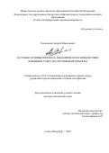 Холодилов Андрей Николаевич. Научные основы прогноза динамического воздействия взрывных работ на охраняемые объекты: дис. доктор наук: 00.00.00 - Другие cпециальности. ФГБОУ ВО «Санкт-Петербургский горный университет». 2023. 256 с.