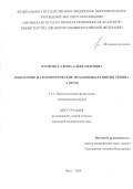 Чупрова Галина Александровна. Некоторые патогенетические механизмы развития гриппа A (H3N2): дис. кандидат наук: 00.00.00 - Другие cпециальности. ФГБОУ ВО «Читинская государственная медицинская академия» Министерства здравоохранения Российской Федерации. 2024. 127 с.