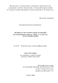 Куликовских Илона Марковна. Неявная регуляризация функций экспоненциального типа в задачах классификации: дис. доктор наук: 05.13.17 - Теоретические основы информатики. ФГБОУ ВО «Пензенский государственный технологический университет». 2020. 242 с.