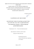 Самойленко Олег Викторович. Обеспечение точности формы маложестких деталей типа пластин c подкреплением, упрочняемых дробью с превентивным деформированием: дис. кандидат наук: 00.00.00 - Другие cпециальности. ФГБОУ ВО «Иркутский национальный исследовательский технический университет». 2023. 205 с.