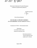 Разгон, Наталья Ивановна. Образование Алтайской губернии и ее разграничение с Казахстаном: 1917-1925 гг.: дис. кандидат исторических наук: 07.00.02 - Отечественная история. Барнаул. 2003. 329 с.