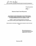 Керимова, Заира Гаджи-Мурадовна. Обучение грамматическим категориям имен существительных немецкого языка учащихся кумыкской школы на начальном этапе: дис. кандидат педагогических наук: 13.00.02 - Теория и методика обучения и воспитания (по областям и уровням образования). Махачкала. 2003. 165 с.