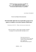 Кошелева Ирина Камишановна. Оптимизация приемов возделывания кукурузы на зерно в условиях лесостепи Среднего Поволжья: дис. кандидат наук: 06.01.01 - Общее земледелие. ФГБОУ ВО «Самарский государственный аграрный университет». 2018. 206 с.
