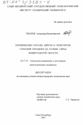 Токарев, Александр Владимирович. Оптимизация состава шихты и технологии стеновой керамики на основе сырья Ленинградской области: дис. кандидат технических наук: 05.17.11 - Технология силикатных и тугоплавких неметаллических материалов. Санкт-Петербург. 2003. 161 с.