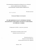 Колмыкова, Марина Александровна. Организационная культура производственных предприятий строительного профиля в современных российских условиях: дис. кандидат социологических наук: 22.00.08 - Социология управления. Москва. 2010. 153 с.