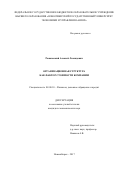Рожковский, Алексей Леонидович. Организационная структура как фактор стоимости компании: дис. кандидат наук: 08.00.10 - Финансы, денежное обращение и кредит. Новосибирск. 2017. 237 с.