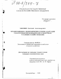 Мезенин, Василий Александрович. Организационно-экономические основы адаптации сельхозтоваропроизводителей к рыночным условиям хозяйствования: дис. кандидат экономических наук: 08.00.05 - Экономика и управление народным хозяйством: теория управления экономическими системами; макроэкономика; экономика, организация и управление предприятиями, отраслями, комплексами; управление инновациями; региональная экономика; логистика; экономика труда. Екатеринбург. 1998. 247 с.