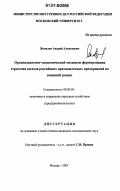 Яковлев, Андрей Алексеевич. Организационно-экономический механизм формирования стратегии выхода российских промышленных предприятий на внешний рынок: дис. кандидат экономических наук: 08.00.05 - Экономика и управление народным хозяйством: теория управления экономическими системами; макроэкономика; экономика, организация и управление предприятиями, отраслями, комплексами; управление инновациями; региональная экономика; логистика; экономика труда. Москва. 2007. 156 с.