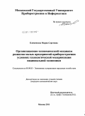 Клименкова, Мария Сергеевна. Организационно-экономический механизм развития малых предприятий приборостроения в условиях технологической модернизации национальной экономики: дис. кандидат экономических наук: 08.00.05 - Экономика и управление народным хозяйством: теория управления экономическими системами; макроэкономика; экономика, организация и управление предприятиями, отраслями, комплексами; управление инновациями; региональная экономика; логистика; экономика труда. Москва. 2011. 155 с.
