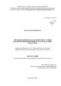 Белова Татьяна Игоревна. Организационно-педагогические условия формирования цифровой культуры будущих педагогов: дис. кандидат наук: 00.00.00 - Другие cпециальности. ФГБУ «Новосибирский научно-исследовательский институт травматологии и ортопедии им. Я.Л. Цивьяна» Министерства здравоохранения Российской Федерации. 2026. 288 с.
