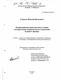 Гожиков, Василий Яковлевич. Организационно-педагогические условия государственно-патриотического воспитания будущего офицера: дис. кандидат педагогических наук: 13.00.02 - Теория и методика обучения и воспитания (по областям и уровням образования). Кострома. 2001. 202 с.