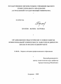 Храпова, Марина Петровна. Организационно-педагогические условия развития профессиональной компетентности заместителя директора школы по воспитательной работе: дис. кандидат педагогических наук: 13.00.08 - Теория и методика профессионального образования. Астрахань. 2009. 240 с.