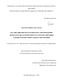 Ермохина Марина Анатольевна. Организационно-педагогическое сопровождение психолого-педагогических классов в организации среднего профессионального образования: дис. кандидат наук: 00.00.00 - Другие cпециальности. ФГБОУ ВО «Новгородский государственный университет имени Ярослава Мудрого». 2025. 247 с.