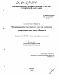 Астахова, Елена Юрьевна. Организация бухгалтерского учета и контроля на предприятиях малого бизнеса: дис. кандидат экономических наук: 08.00.12 - Бухгалтерский учет, статистика. Москва. 2004. 246 с.