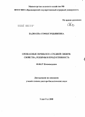 Бадмаева, Софья Эрдыниевна. Орошаемые почвы юга Средней Сибири: свойства, режимы и продуктивность: дис. доктор биологических наук: 03.00.27 - Почвоведение. Улан-Удэ. 2008. 370 с.