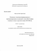 Матосян, Яна Саркисовна. Основные тенденции формирования и функционирования номинаций понятийной сферы "одежда и мода" в русском языке XX - XXI вв.: дис. кандидат филологических наук: 10.02.01 - Русский язык. Краснодар. 2008. 181 с.