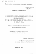 Подварко, Галина Ивановна. Особенности обмена липидов в организме мясных цыплят при дифференцировании периода откорма на четыре фазы: дис. кандидат биологических наук: 06.02.05 - Ветеринарная санитария, экология, зоогигиена и ветеринарно-санитарная экспертиза. Краснодар. 1999. 132 с.