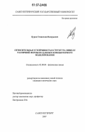Буров, Станислав Валерьевич. Относительная устойчивость и структура мицелл различной формы по данным компьютерного моделирования: дис. кандидат химических наук: 02.00.04 - Физическая химия. Санкт-Петербург. 2007. 117 с.