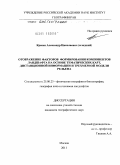Кренке, Александр Николаевич. Отображение факторов формирования компонентов ландшафта на основе тематических карт, дистанционной информации и трехмерной модели рельефа: дис. кандидат географических наук: 25.00.23 - Физическая география и биогеография, география почв и геохимия ландшафтов. Москва. 2011. 128 с.