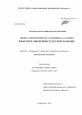 Шахбазов, Поликарп Зосимович. Оценка экономического потенциала региона и факторов эффективности его использования: дис. кандидат экономических наук: 08.00.05 - Экономика и управление народным хозяйством: теория управления экономическими системами; макроэкономика; экономика, организация и управление предприятиями, отраслями, комплексами; управление инновациями; региональная экономика; логистика; экономика труда. Ставрополь. 2013. 188 с.