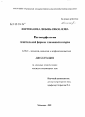 Митрофанова, Любовь Николаевна. Патоморфология генитальной формы хламидиоза коров: дис. кандидат ветеринарных наук: 16.00.02 - Патология, онкология и морфология животных. Чебоксары. 2009. 162 с.