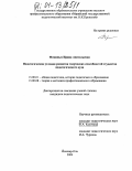 Фоминых, Ирина Анатольевна. Педагогические условия развития творческих способностей студентов педагогического вуза: дис. кандидат педагогических наук: 13.00.01 - Общая педагогика, история педагогики и образования. Йошкар-Ола. 2004. 187 с.