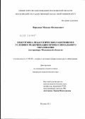 Фридман, Михаил Феликсович. Подготовка педагогических работников в условиях модернизации профессионального образования: на примере Московской области: дис. кандидат педагогических наук: 13.00.08 - Теория и методика профессионального образования. Москва. 2012. 201 с.