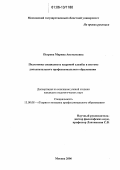 Петрова, Марина Анатольевна. Подготовка специалиста кадровой службы в системе дополнительного профессионального образования: дис. кандидат педагогических наук: 13.00.08 - Теория и методика профессионального образования. Москва. 2006. 213 с.