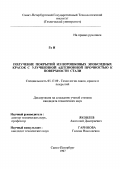 Го И. Получение покрытий из порошковых эпоксидных красок с улучшенной адгезионной прочностью к поверхности стали: дис. кандидат технических наук: 05.17.09 - Технология лаков, красок и покрытий. Санкт-Петербург. 1997. 117 с.